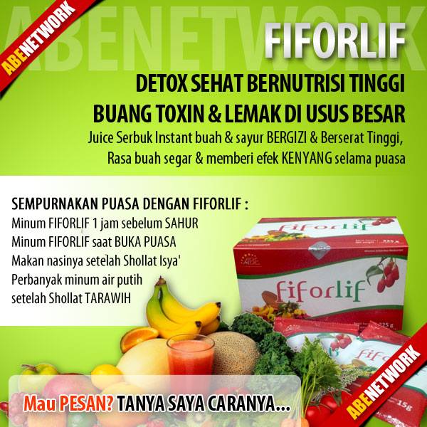 Sehat selama puasa dengan fiforlif